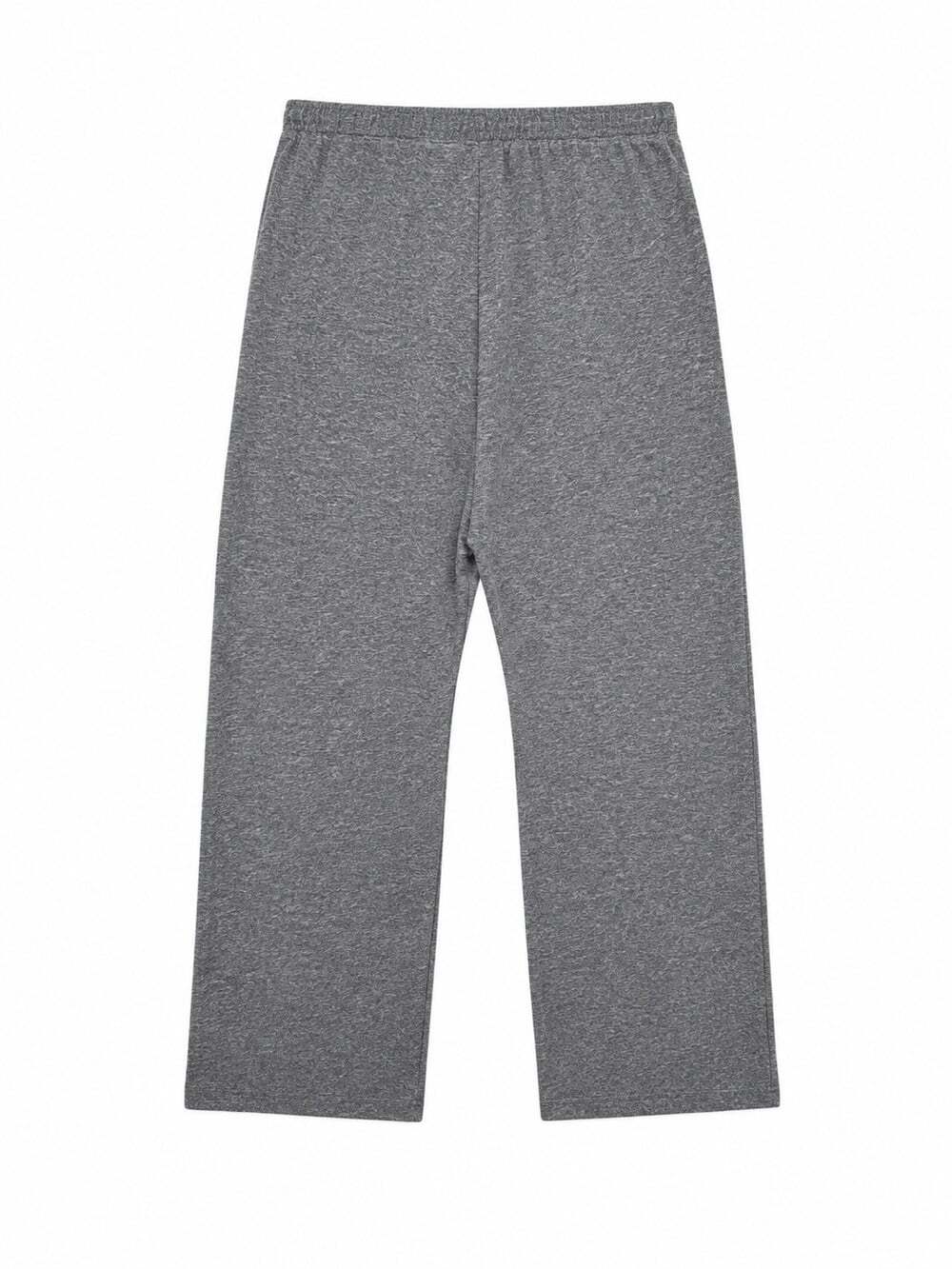 The Great Heather Grey Lounge Set Tee Wide Leg Drop Crotch Pants 1 S 2 M - Picture 5 of 9